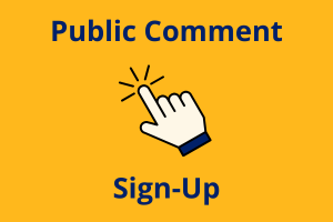 Public Comment Sign Up