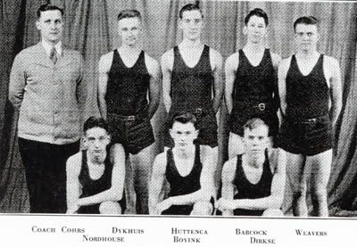 1931 Mens Basketball Team