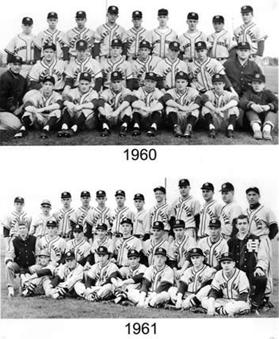 Photo of 1960-61 Mens Baseball Team