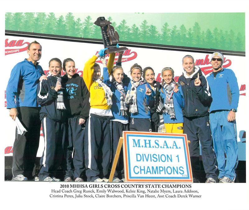 Photo of 2010 Girls Cross Country Team
