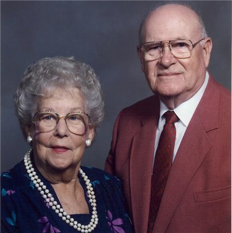 Photo of Lester Runk and wife