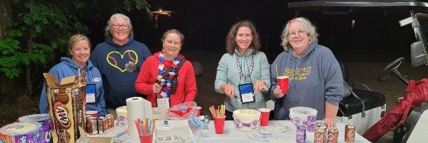 Boosters make root beer floats